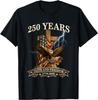 250 Jahre Glaube und Freiheit Christliches USA 250. Jubiläum T-Shirt
