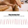 70pcs Multifunctional Shapes Cake Sculpting Tools PP Pottery Carving Set  DIY Crafting
