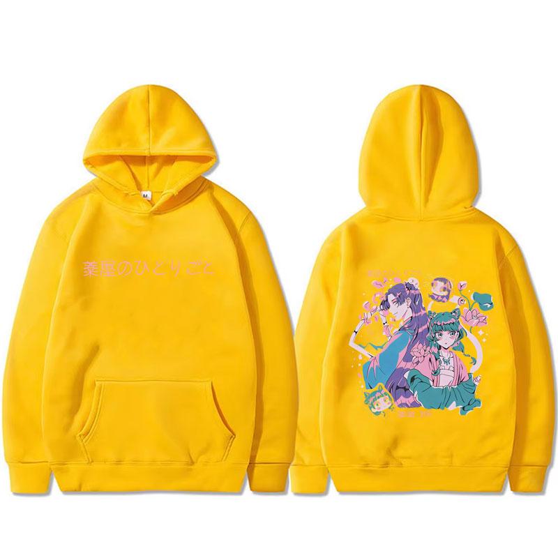 Anime The Apothecary Diaries Hoodie Funny Kawaii Cute Maomao Merch Pullover Hoodies Men Women Casual Oversized Hooded Sweatshirt