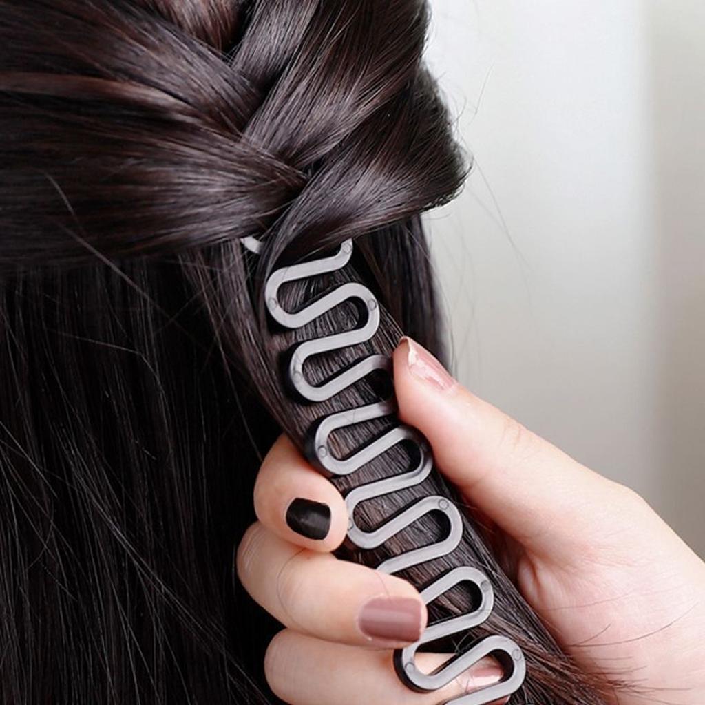 6Pcs/Set Multiple Magic Hair Braided Tool Women Girl Hair Donut Bun Maker Hairpins Twist Hair Clip Styling Tool Hair Accessory
