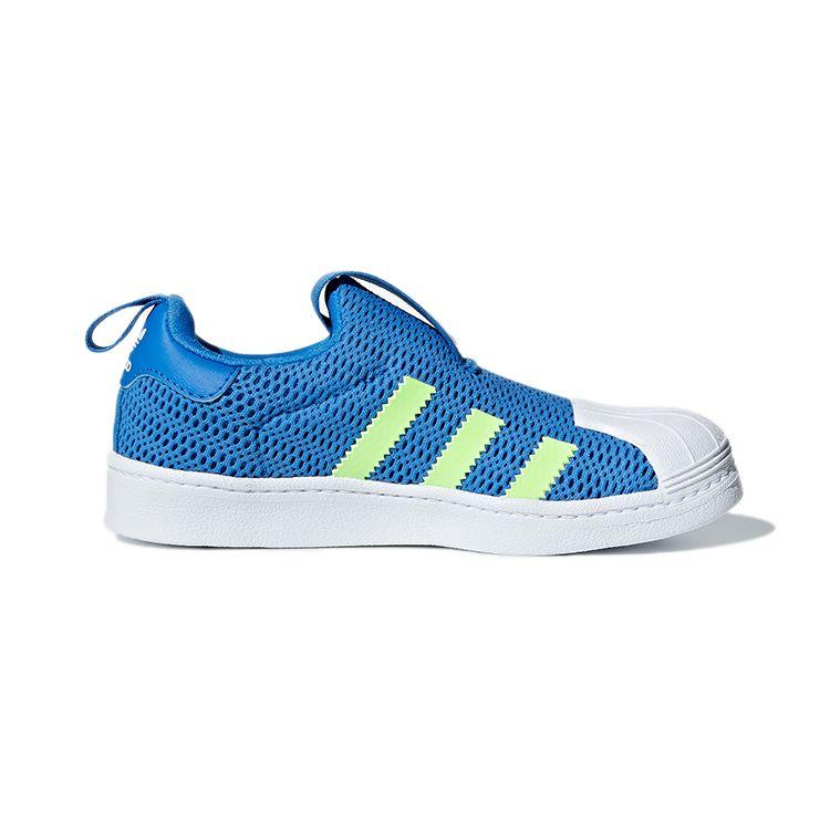 adidas Superstar 360 C True Blue Kids Sneakers Hi-Res-Yellow White CG6575