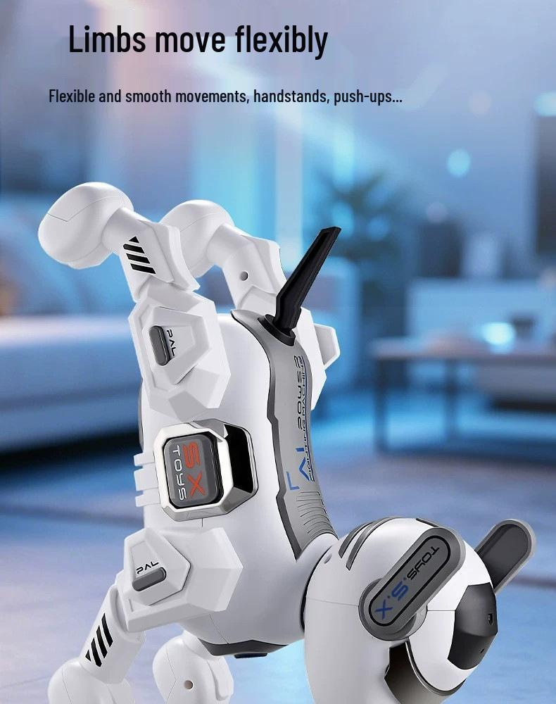 Bionic AI Robot Dog: DeepSeekAI Interactive Dialogue Toy