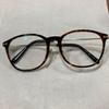 Used OWNDAYS 20708-9A Glasses Non-Prescription UV Photochromic Lens Brown