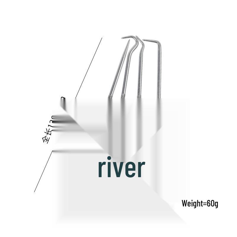 4-Piece Oil Seal Hook Set for Auto Repair - O-Ring Puller & Remover Tools