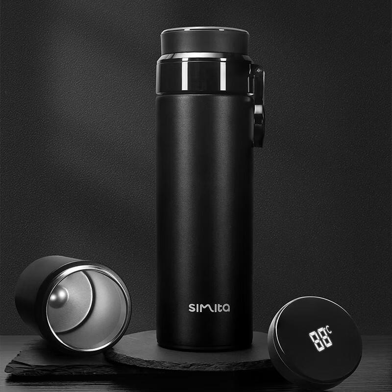Simita Smart Temperature Display Tea Infuser Thermos