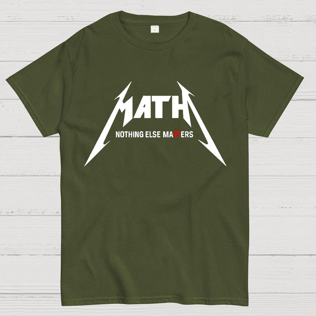 Math Nothing Else Matters. Cotton Summer Casual Cool Loose T-Shirt