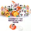 LIHAO Halloween Rings 12 Randomly Perfect for and Sparkling and Shining Perfect As a Gift for Both Adults and Light-Up (50 Pieces) - Designs,
