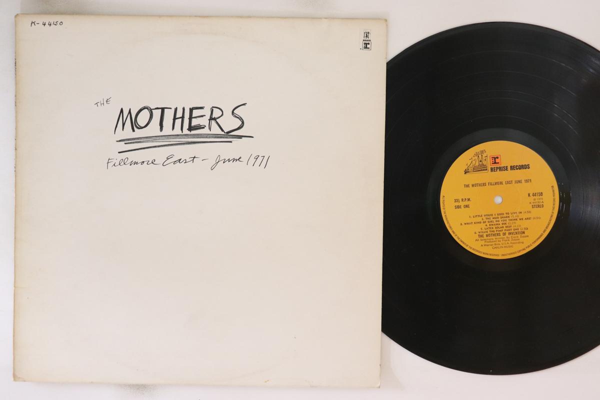 

LP Record MOTHERS - Fillmore East - June 1971 K44150 Reprise Records 1971 UK Rock Used