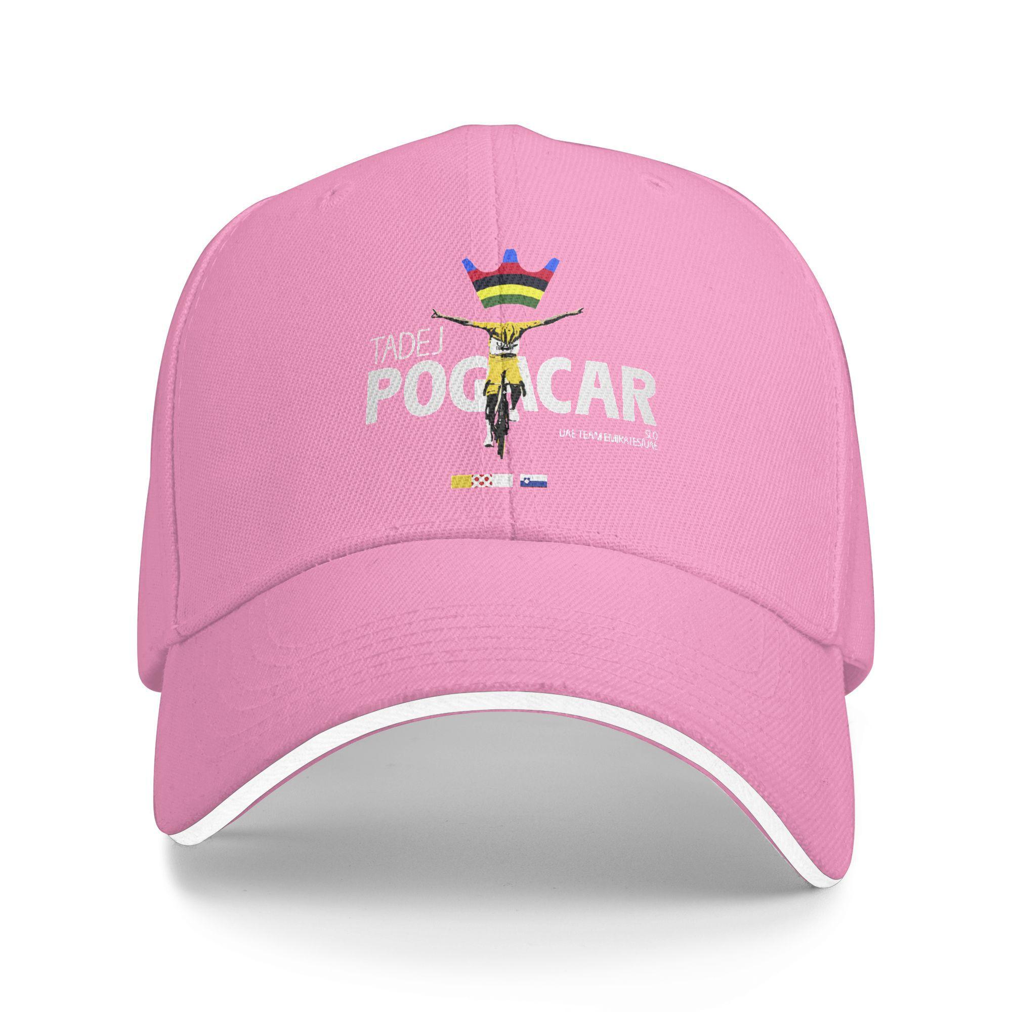 YIRAN Dayang hat Tadej Pogacar Fietsen Zon Baseballpet Zomer Y2K Leuke Truckerpet Voor Vrouwen Mannen Hardlopen Hippie Baseballpetten One Size