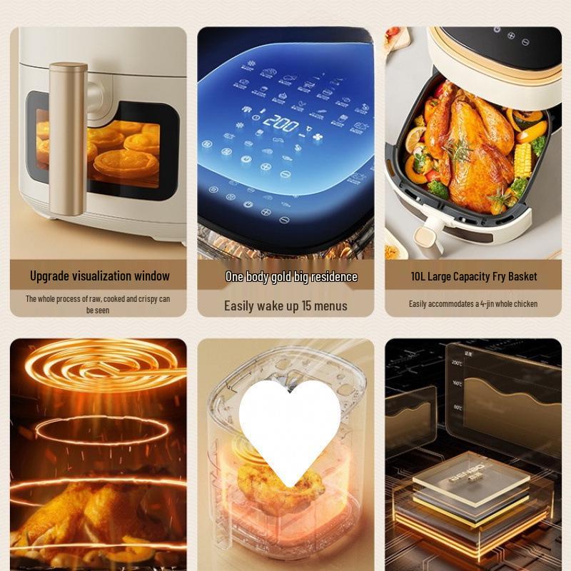 2025 Multifunctional Large Capacity Air Fryer Oven