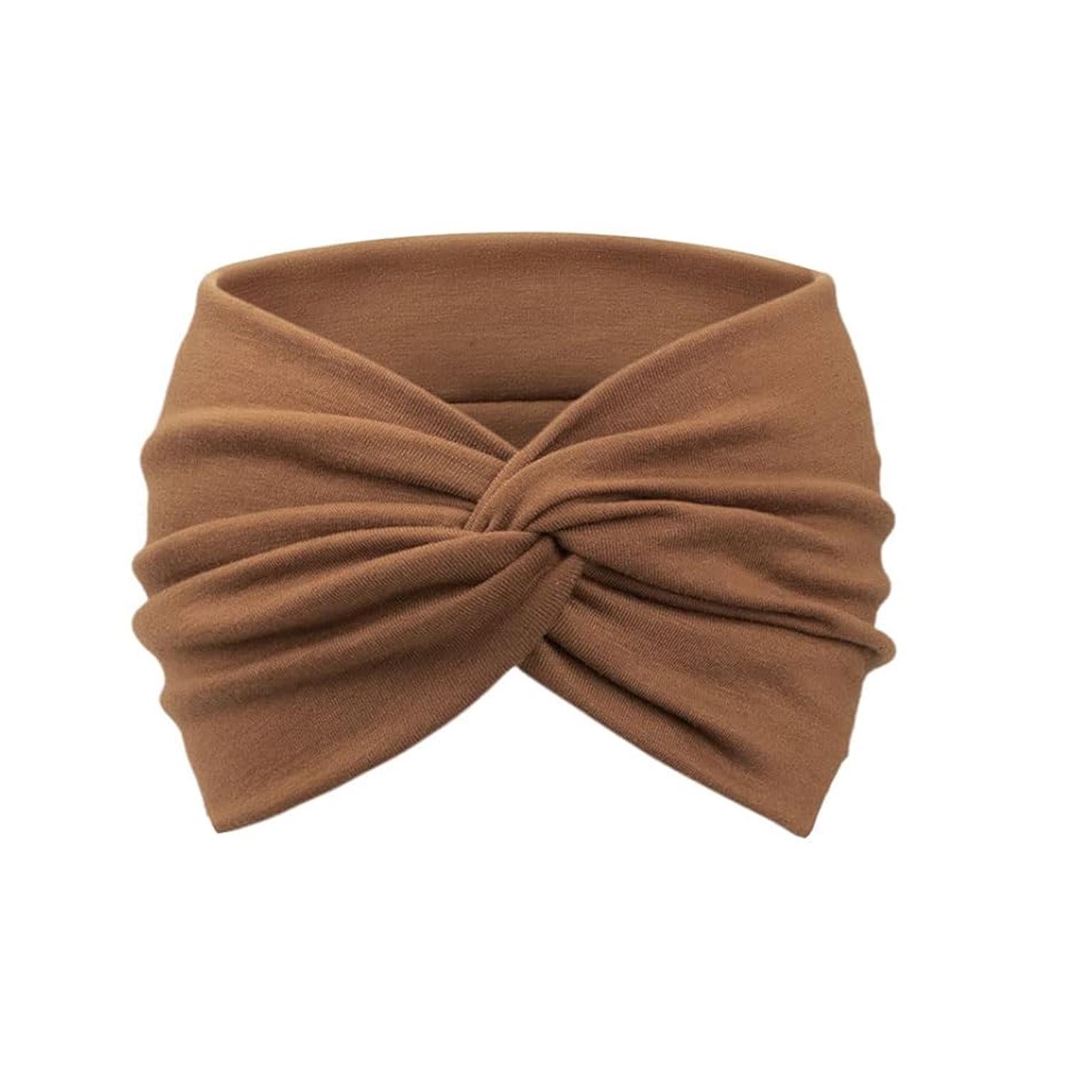 Bohemian Extra Wide Twisted Headband Scarf - Non-Slip Elastic Hair Accessory for Women