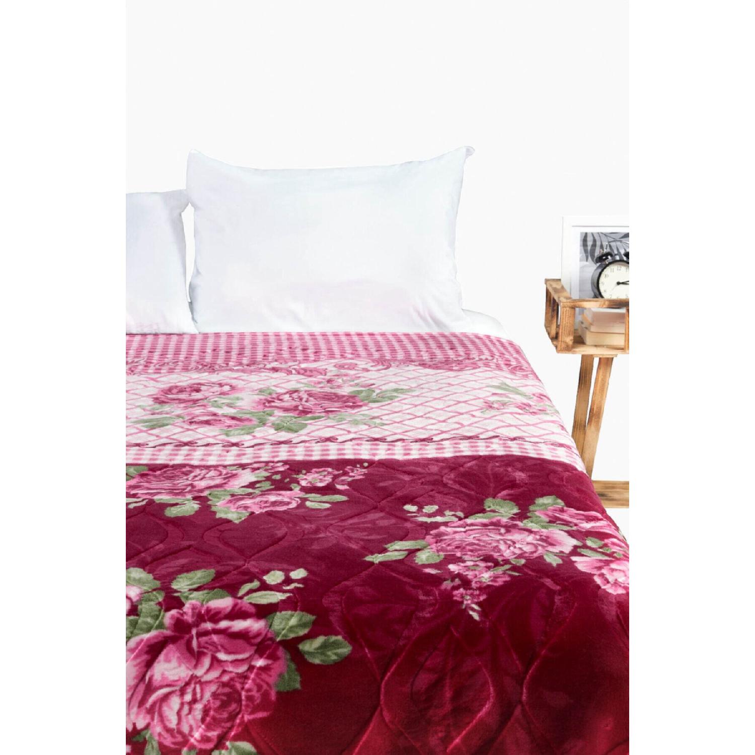 

Одеяло двойное-rosrey Claret Red