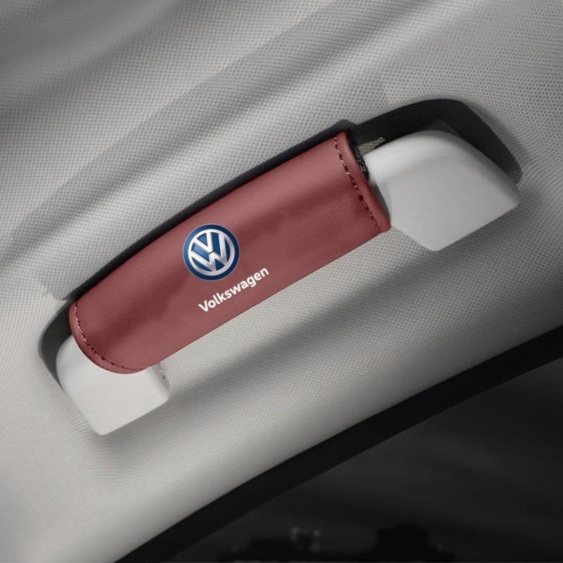 2Pcs Car Roof Handle Protection Pull Gloves For VW Volkswagen Golf Polo Jetta Beetle Touran B5 B6 Touareg Accessories Zr0