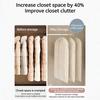 1pcs Clothes Compression Bags Down Jacket Compressed Dust Cover Compression Hanging Bag Household Clothes Storage Organizer