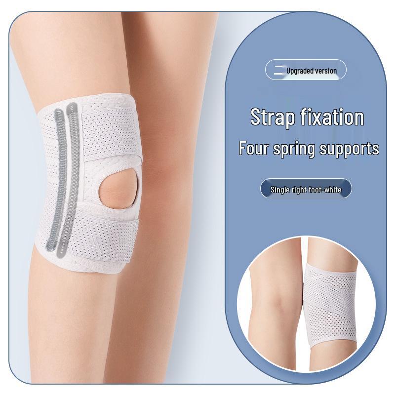 Adjustable Japanese Knee Pads for Cross-Border Sports: Meniscus Support, Patellar Strap, Ideal for Running and Basketball.