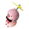 Adorable Pink Star Pig Display Item With Convenient Button Switch And Vibrations Light For Nighttime Use Warm Atmosphere
