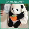 Sichuan Panda Plush Toy Backpack With Pp Cotton Filling For Travel Souvenir Gift