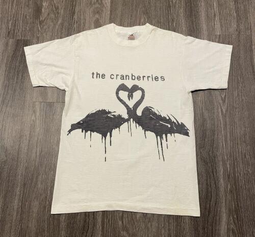 The Cranberries Графический принт Короткий рукав Белый Унисекс AHN01862 Унисекс Футболка XL