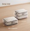 Large Pvc Quilt Storage Bag With Compression Design For Bedroom Organizing