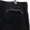 Vintage Black Corps Corduroy Pants Black Logger Pants Big Size Men's Used