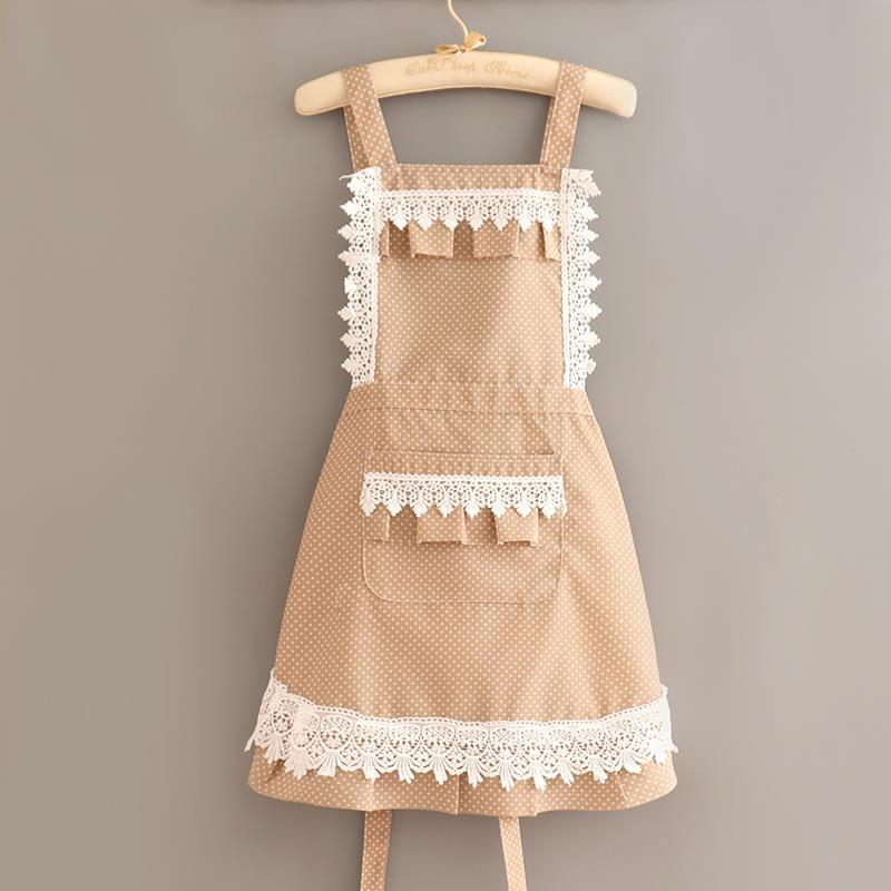 Japanese Style Oil-Proof Women's Apron for Manicure, Catering, and Cooking - Summer Work Uniform