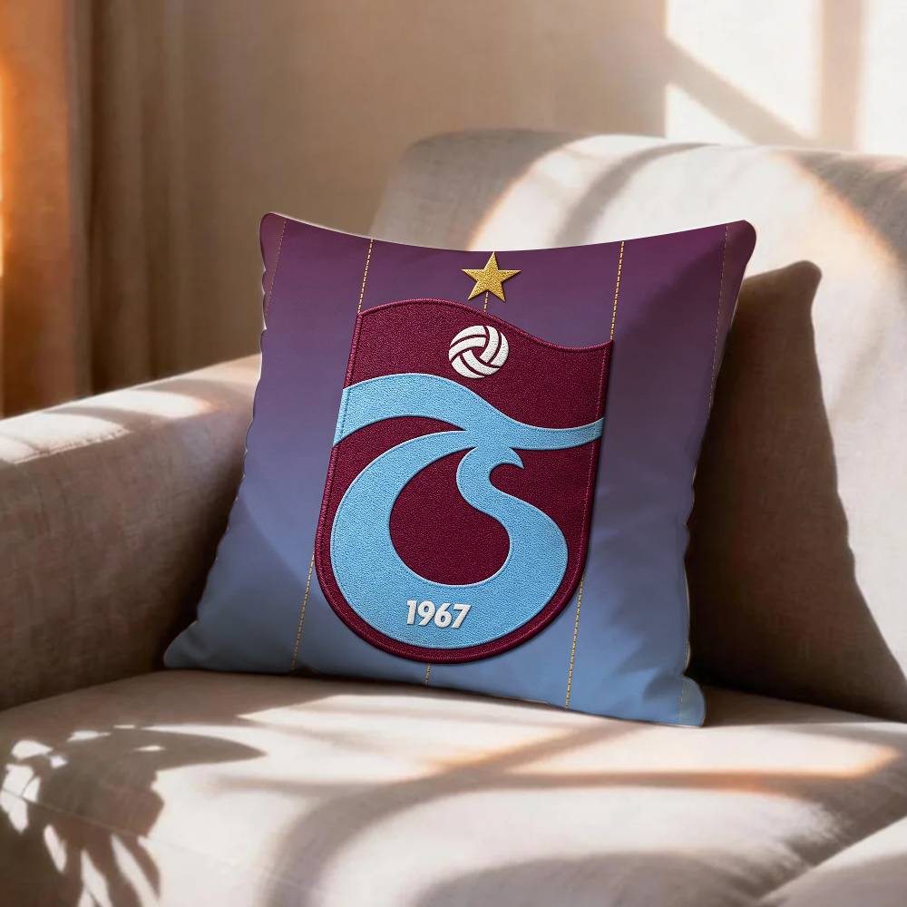 SSports Art Turkey TTrabzonspor Pillow Case Pattern Printed Pillowcase For Living Room Sofa Cushion Cover