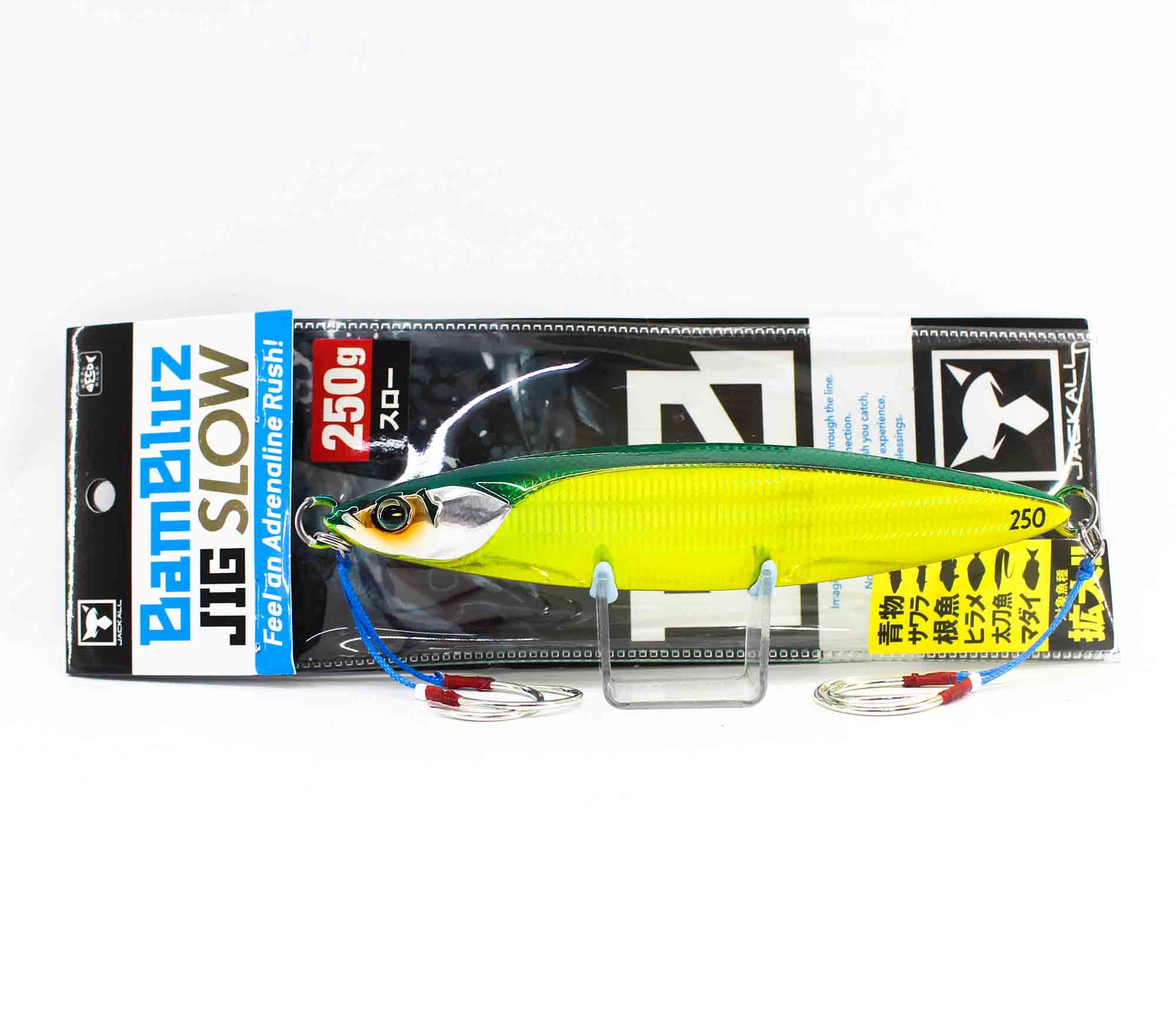 

Jackall Metal Jig Bambluz Slow 250 грамм Grikin Slim Border Hl (8466)