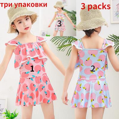 Girl's Swimsuit Middle and Big Children Siamese Cute Swimsuit Princess Skirt Little Girl Swimming Suit