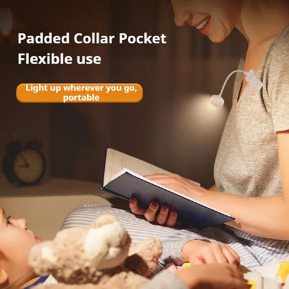 Mini Portable LED Book Light Eye Protection Reading Lamp Flexible Adjustable Direction Battery Learning Desk Lamp Bedroom Light