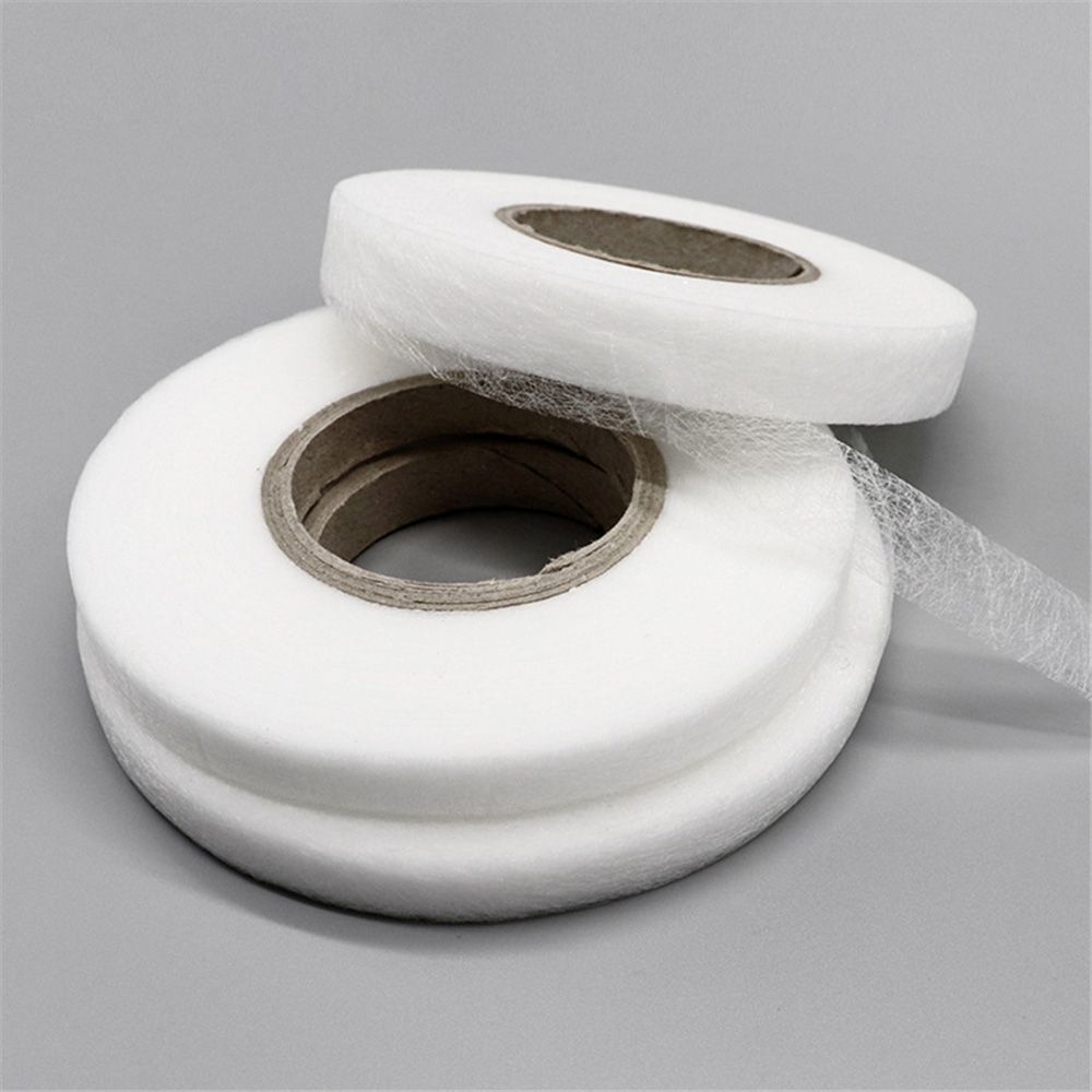 70 Yards Double Sided Fusible Interlining Fabric Tape Adhesive Tape Cloth Apparel Sewing Accessory