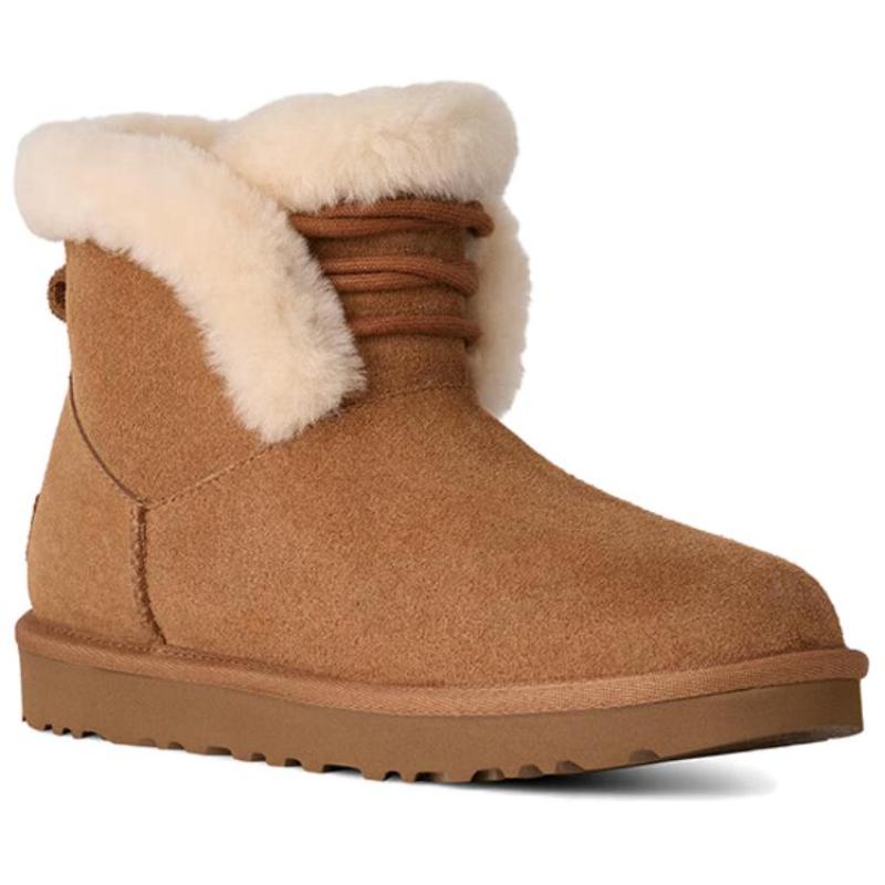 UGG CLASSIC MINI Snow Boots Women's Chestnut Sneakers 1174576-CHE