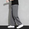 Drape Ice Pants Men's Summer Thin Large Size Loose Fashion Trend Straight Mopping Trousers