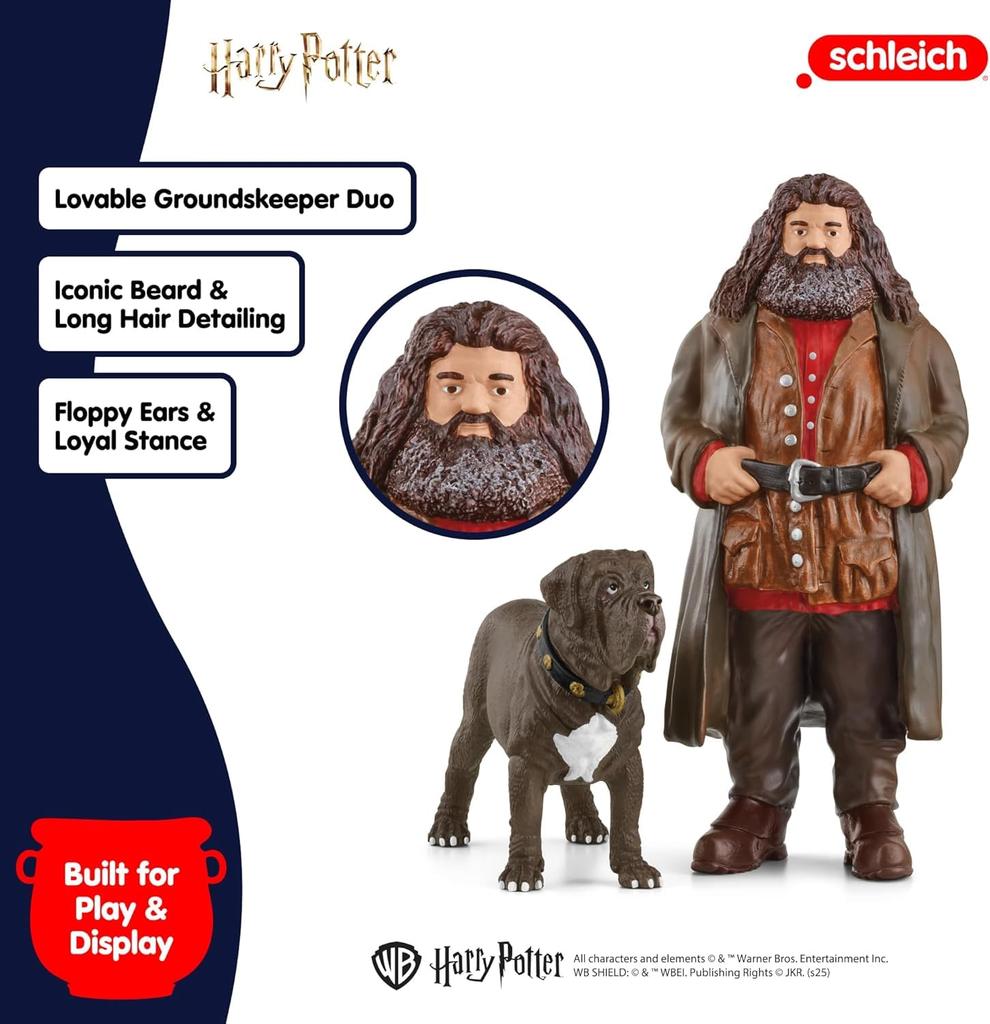 Schleich Harry Potter Series Hagrid and Fang 42638