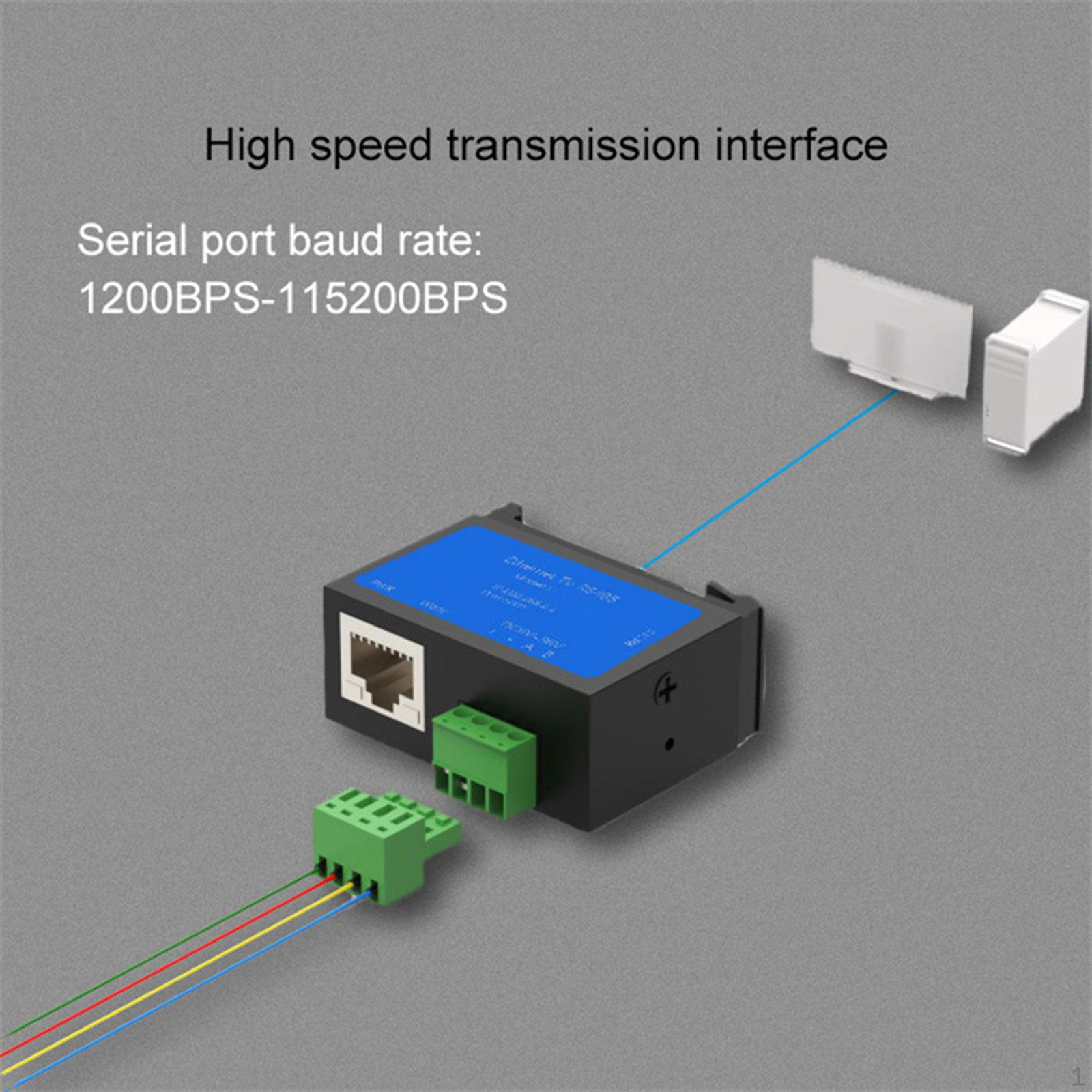 

RS485 Industrial Serial Server Communication High Performance Professional Seamless