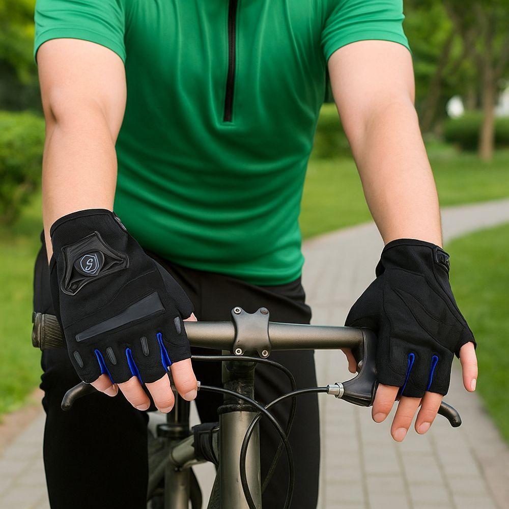 Anti Slip Cycling Gloves Breathable Outdoor Sports Gloves Comfort Motorcycle Gloves Riding