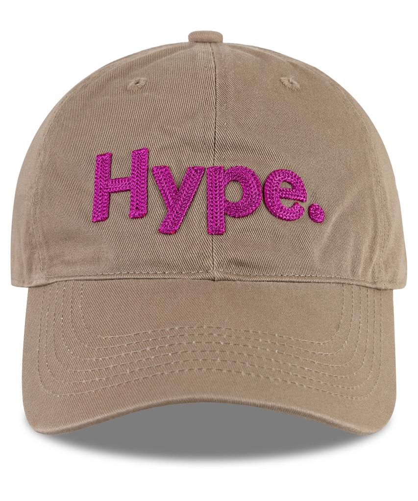 Wig Hype Ball Cap - Washed Dark Beige