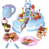 37/38PCS DIY Cutting Birthday Cake Cutting Toys Multicolor Kitchen Toy Playing House Toy  Kids Toy