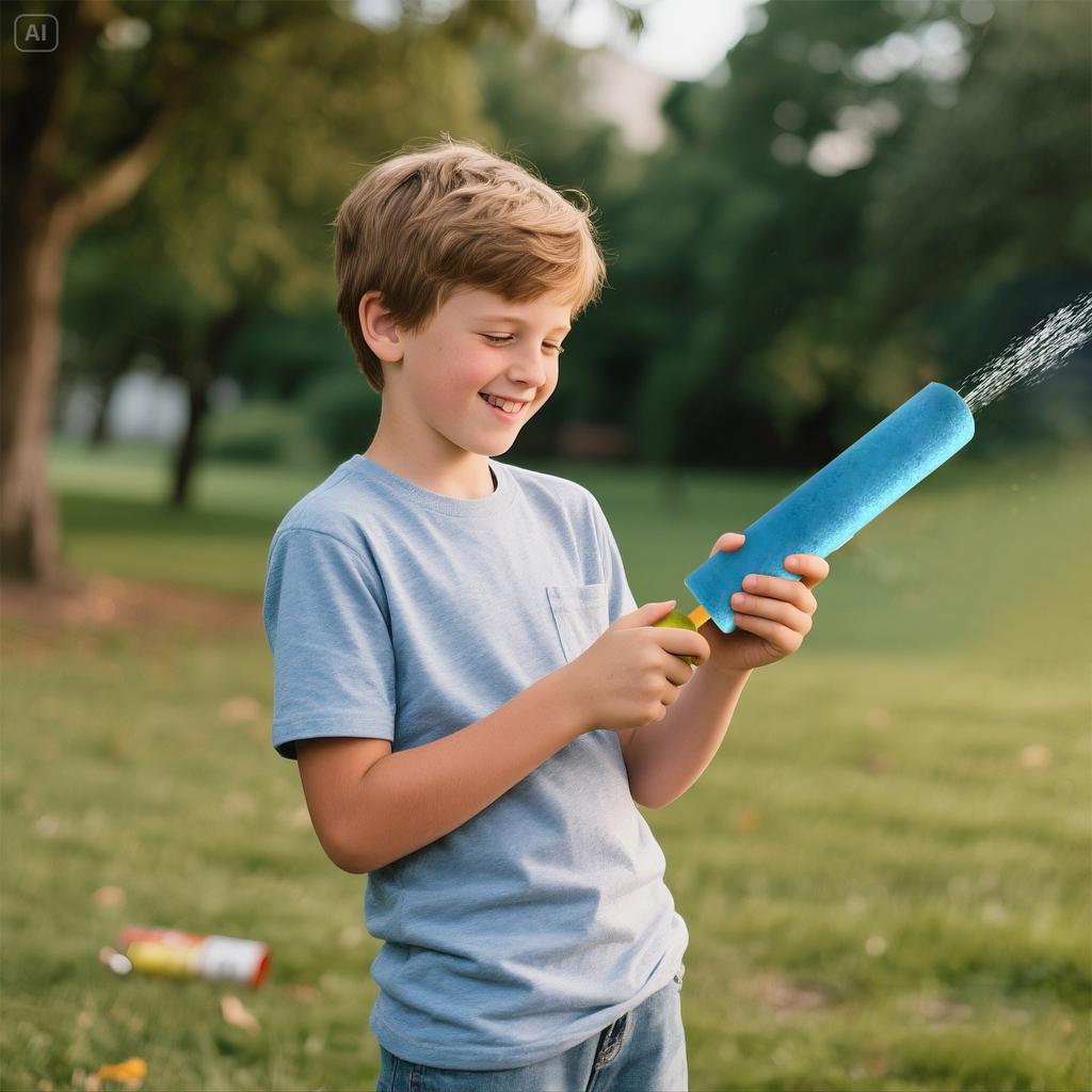 Sponge Water Spray Random Color