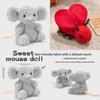 Cute Mouse Plush Toy With Pp Cotton Filling For Kids And Animal Collectors
