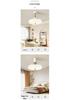 2026 Cream Style Ceiling Fan with Light: Eye Protection, Strong Wind, Invisible Blades for Bedroom, Restaurant, or Study Room