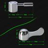 New Alloy Faucet Handle Universal Silver Quick Open Valve Core Handwheel