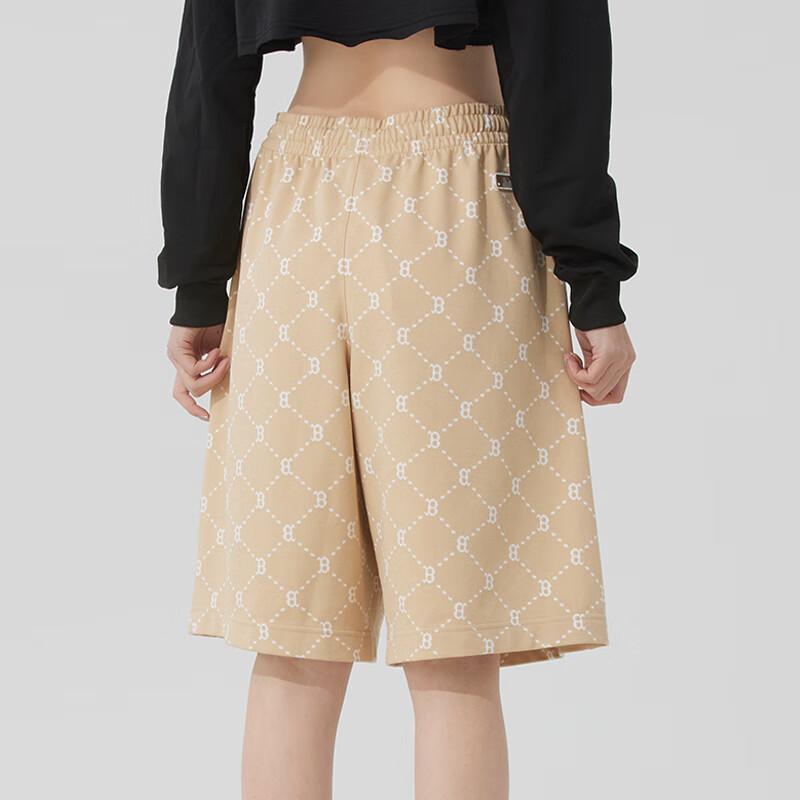 MLB All Over Print Knitted Breathable Lace-Up Casual Shorts Unisex Shorts 3ASPM0153-43BGL