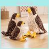 Adler Kuscheltier Vogelpuppe Realistisches Stofftier Figur Für Kinder Großhandel Geschenkoption
