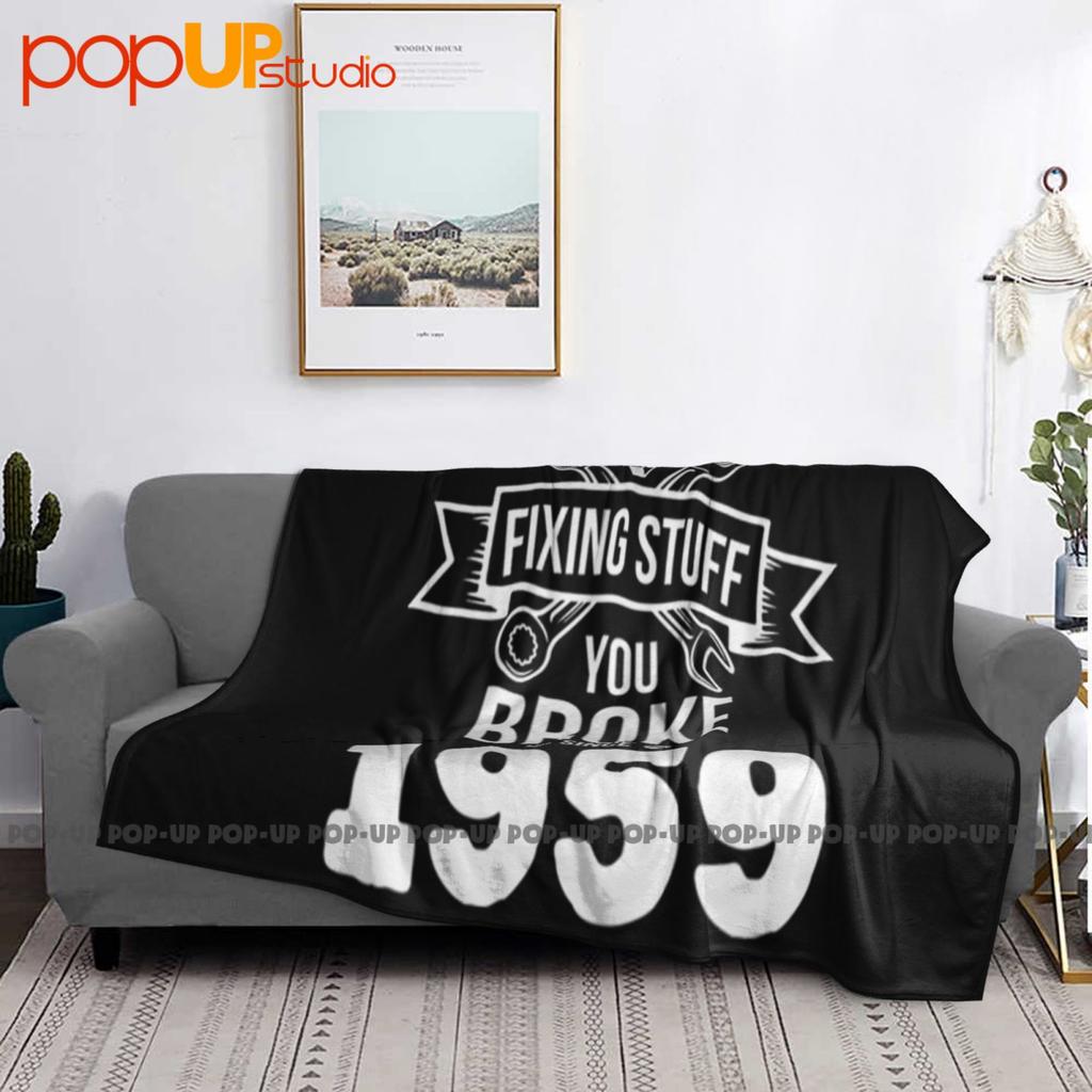 Dinge reparieren seit 1959 Ultraweiche Decke Quilt Winter Sofabezug Bettüberwürfe