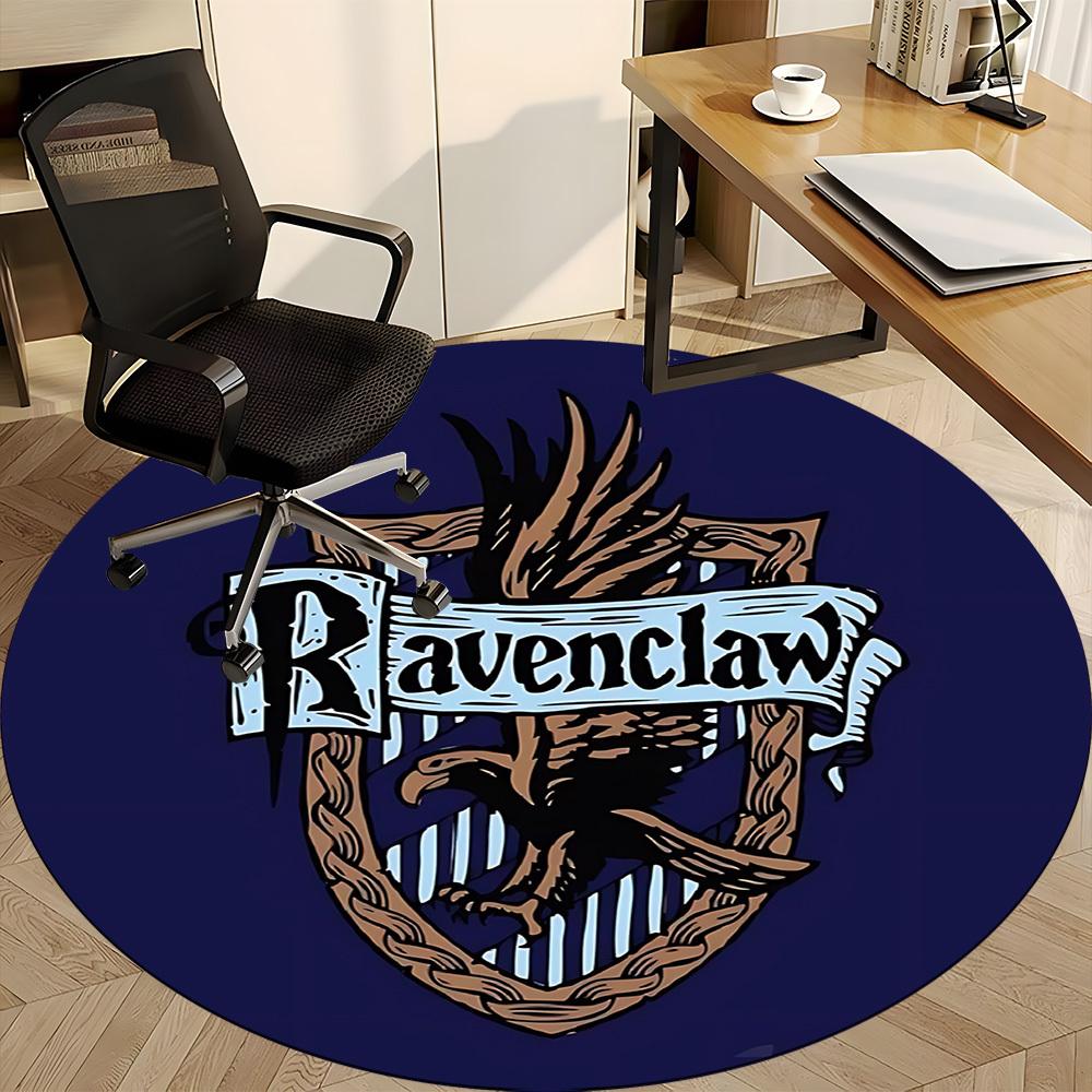 1pc Ravenclaw CrestChair Carpet for Office, Non-slip, Soft and Durable Office Rug for Interior Decoration, Perfect for Office yy250925223
