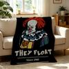 Movie I-It Chapter One Throw Soft Warm Flannel Throw Blanket, Multi-use for Sofa Bed Office Nap