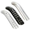 1 Set Universal Motorcycle Exhaust Pipe Curved Heat Shield Muffler Pipe Anti-Hot Decor Guard Protector for Harley Custom Chopper
