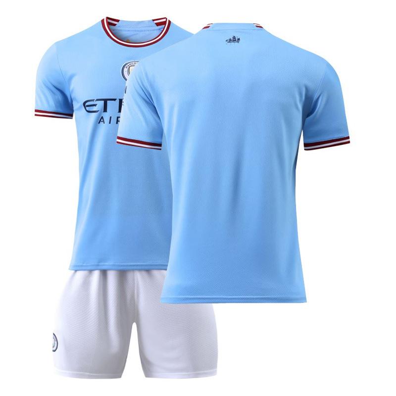 2223 Manchester City Heimtrikot Nr. 17 Debrunne Nr. 9 Harland 47 Forden 7 Stirling Trikot