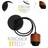 E27 Industrial Pendant Light Cable, Ideal for Bars, Hotels, Living Rooms, Cafes And Homes.