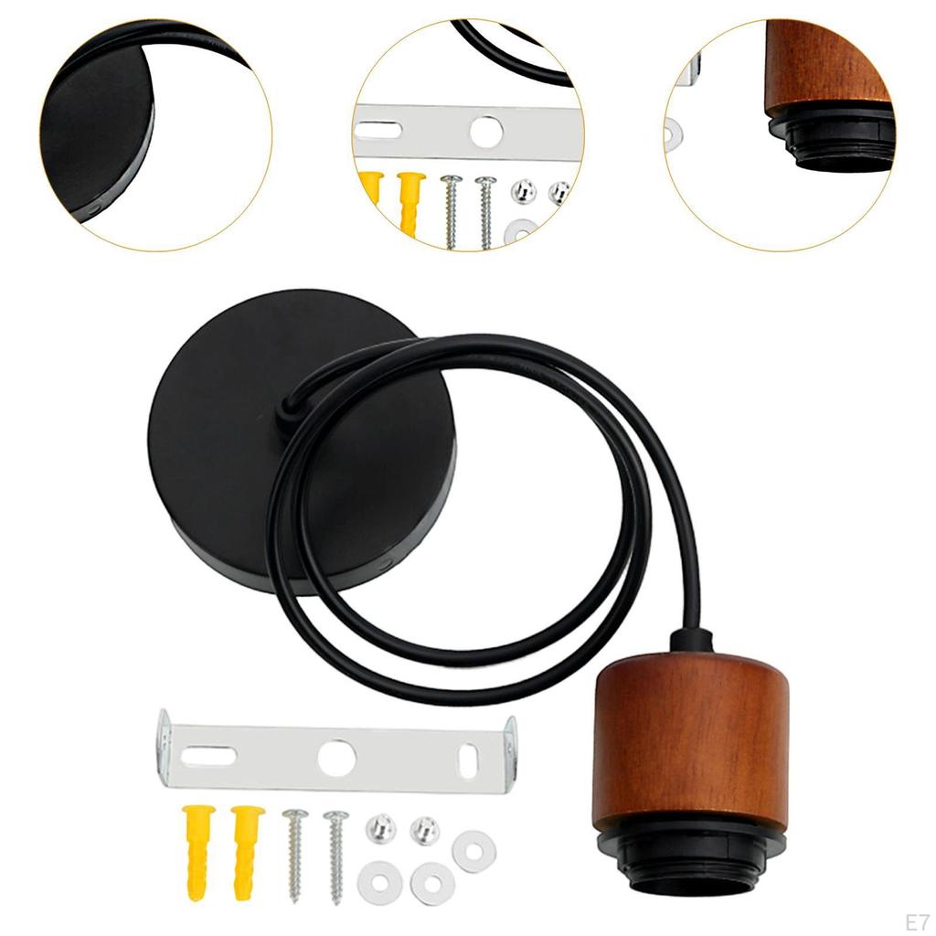 E27 Industrial Pendant Light Cable, Ideal for Bars, Hotels, Living Rooms, Cafes And Homes.